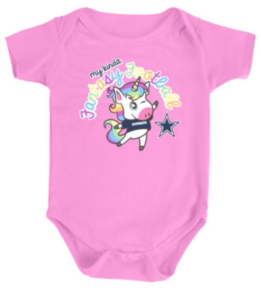 dallas cowboys baby romper