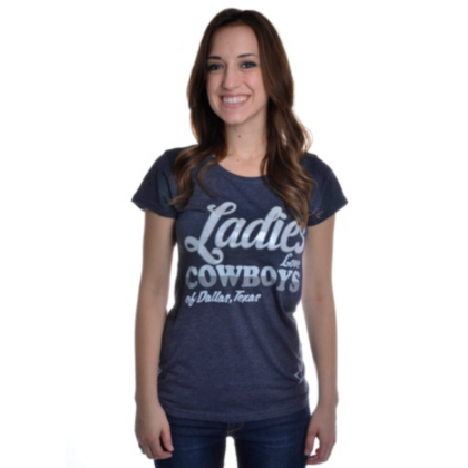 Dallas Cowboys Lady Love Short Sleeve T-Shirt | Womens $15 | Womens ...