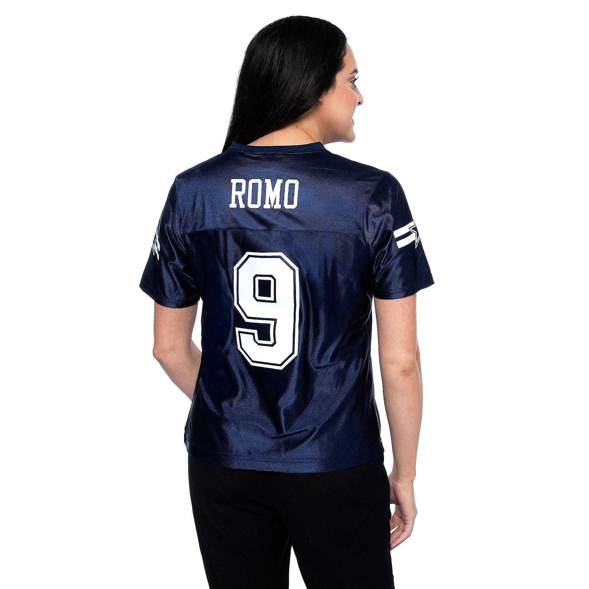 Dallas Cowboys Womens Tony Romo #9 Navy Jersey | Dallas Cowboys ...