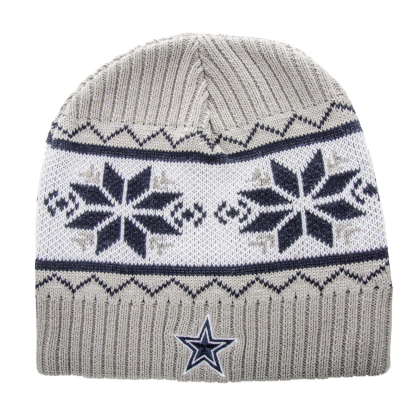 Dallas Cowboys Salient Knit Cap Cold Weather Hats Mens Cowboys