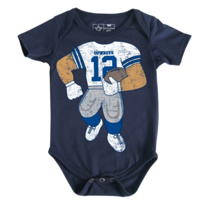 Dallas Cowboys Lil Player Bodysuit Kids 10 Kids Clearance