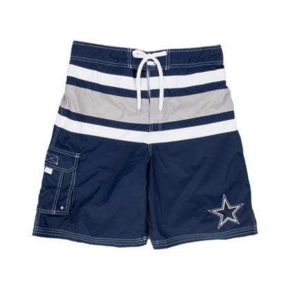 Dallas Cowboys On Deck Swim Trunks Mens 5 Mens Clearance