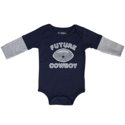 Dallas Cowboys Infant Ashton Layered Bodysuit Infant Outfits Infant