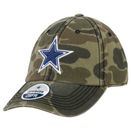 camouflage dallas cowboys hat