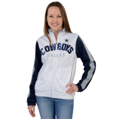 Dallas Cowboys Womens Sideline Track Jacket | Outerwear | Other | Womens | Cowboys Catalog 