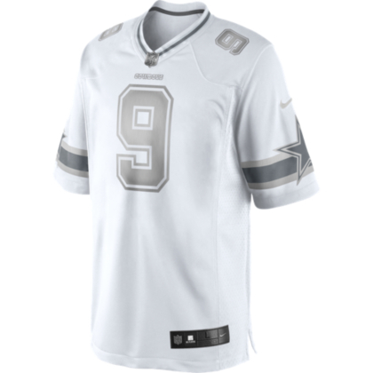 dallas cowboys platinum jersey