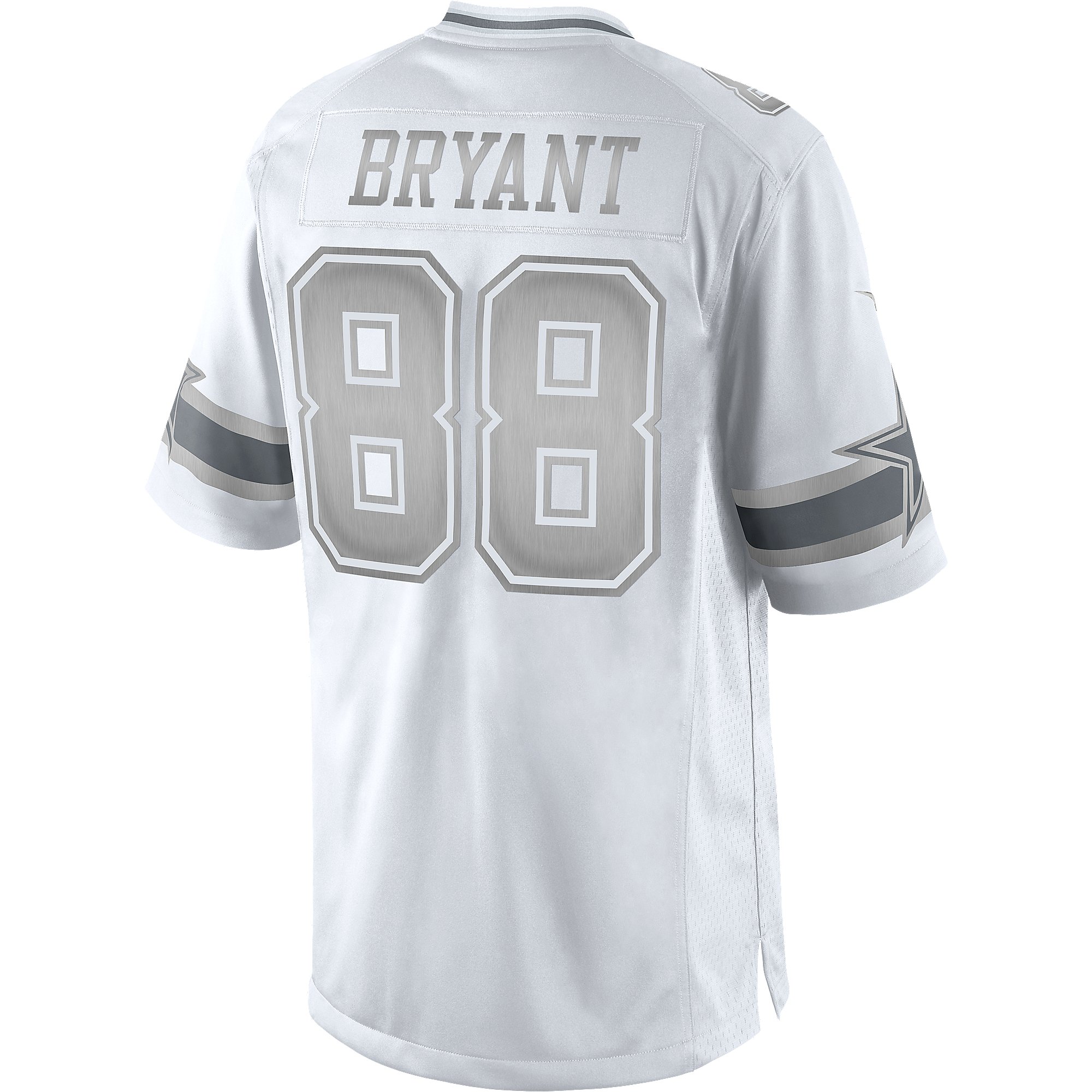 Dallas Cowboys Dez Bryant #88 Nike Platinum Jersey