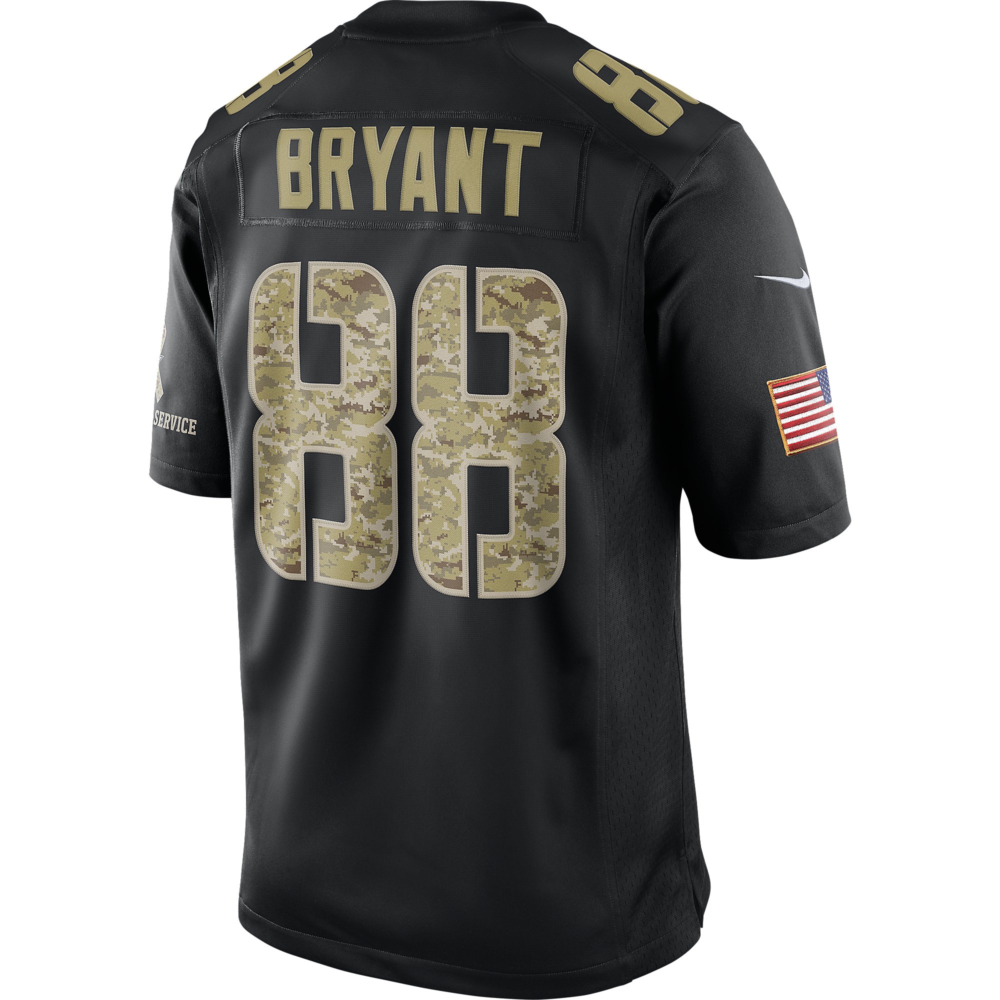 Dallas Cowboys Dez Bryant #88 Nike Limited Salute to Service Jersey