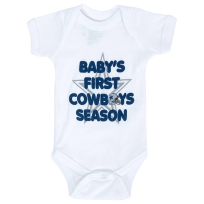 Dallas Cowboys Infant First Season Bodysuit Infant Outfits Infant