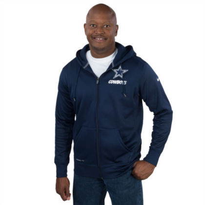 dallas cowboys full zip hoodie