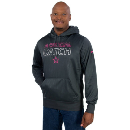 dallas cowboys nike fight hoodie