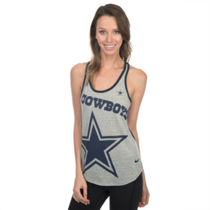 Dallas Cowboys Nike DriFit Touchdown Tank Womens Nike