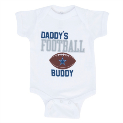 Dallas Cowboys Infant Daddy's Boy Bodysuit Infant Outfits Infant