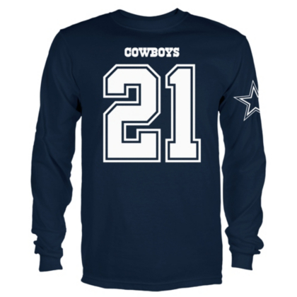 cowboys long sleeve jersey