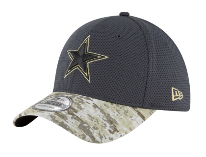 dallas cowboys hats salute to service