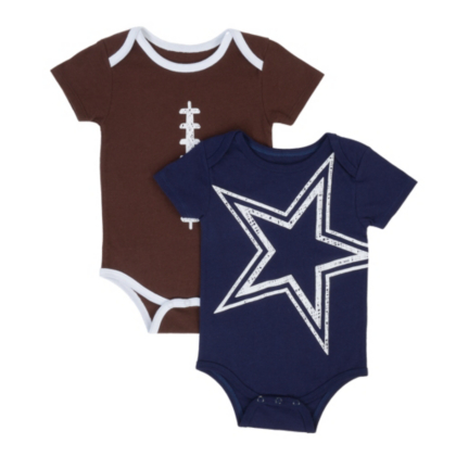 Dallas Cowboys Meeks 2 Pack Bodysuit Set | Infant Outfits | Infant ...