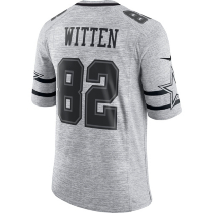 black and white cowboys jersey