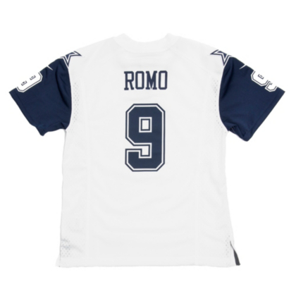 tony romo youth jersey