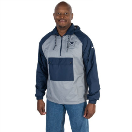 dallas cowboys anorak jacket