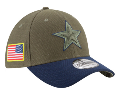 dallas cowboys cap salute to service