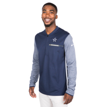 dallas cowboys half zip