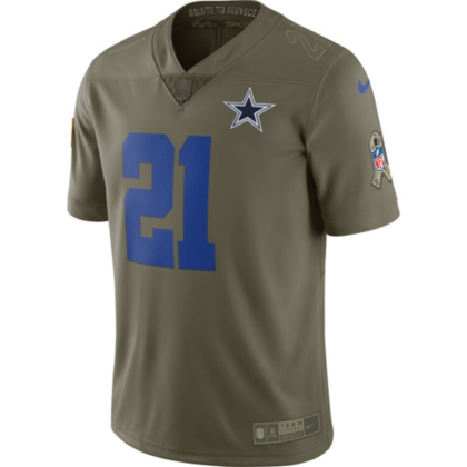 ezekiel elliott salute to service jersey