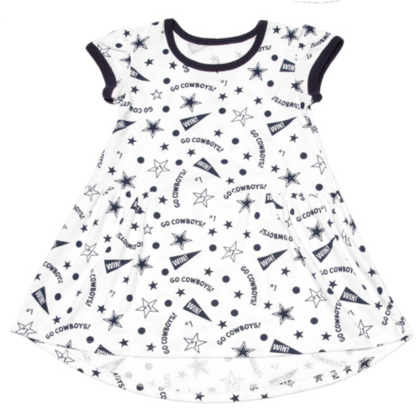 dallas cowboys toddler dress