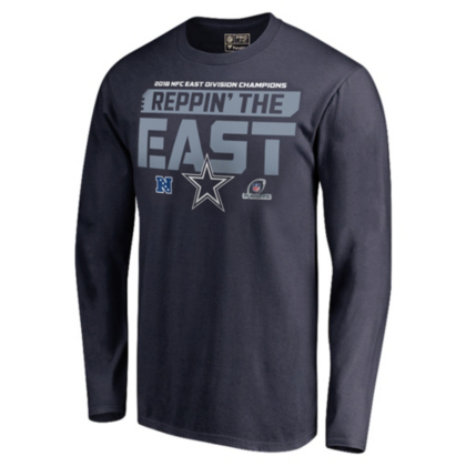 Dallas Cowboys NFL Hold Down The East Champions NIKE T- - Dallas