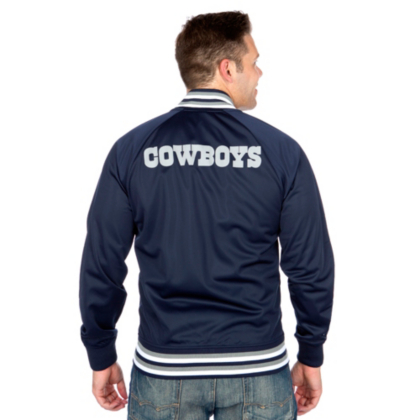 dallas cowboys mitchell and ness jacket