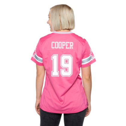 womens cowboys jersey pink