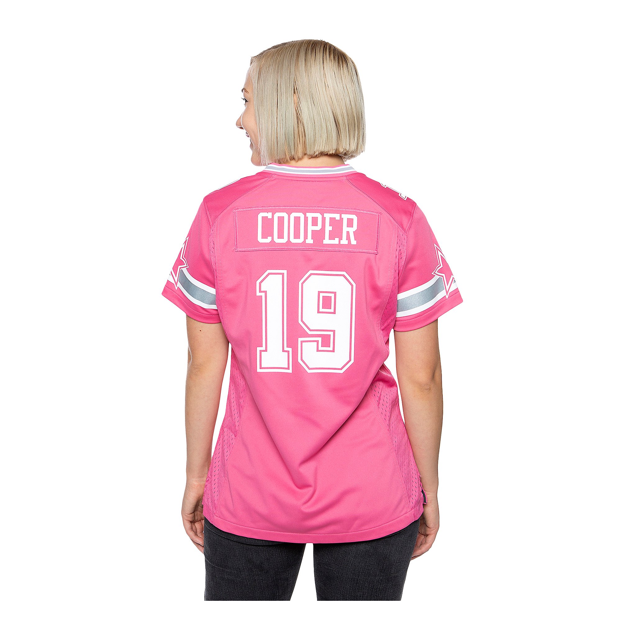Dallas Cowboys Womens Amari Cooper #19 Pink Jersey | Dallas ...