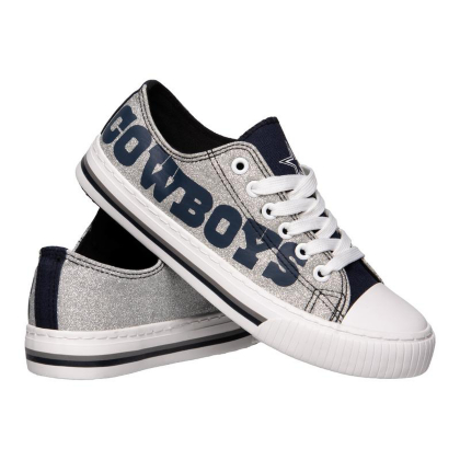 dallas cowboys canvas shoes