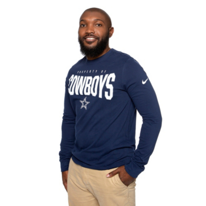 cowboys nike long sleeve