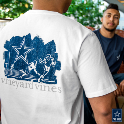 vineyard vines cowboys shirt