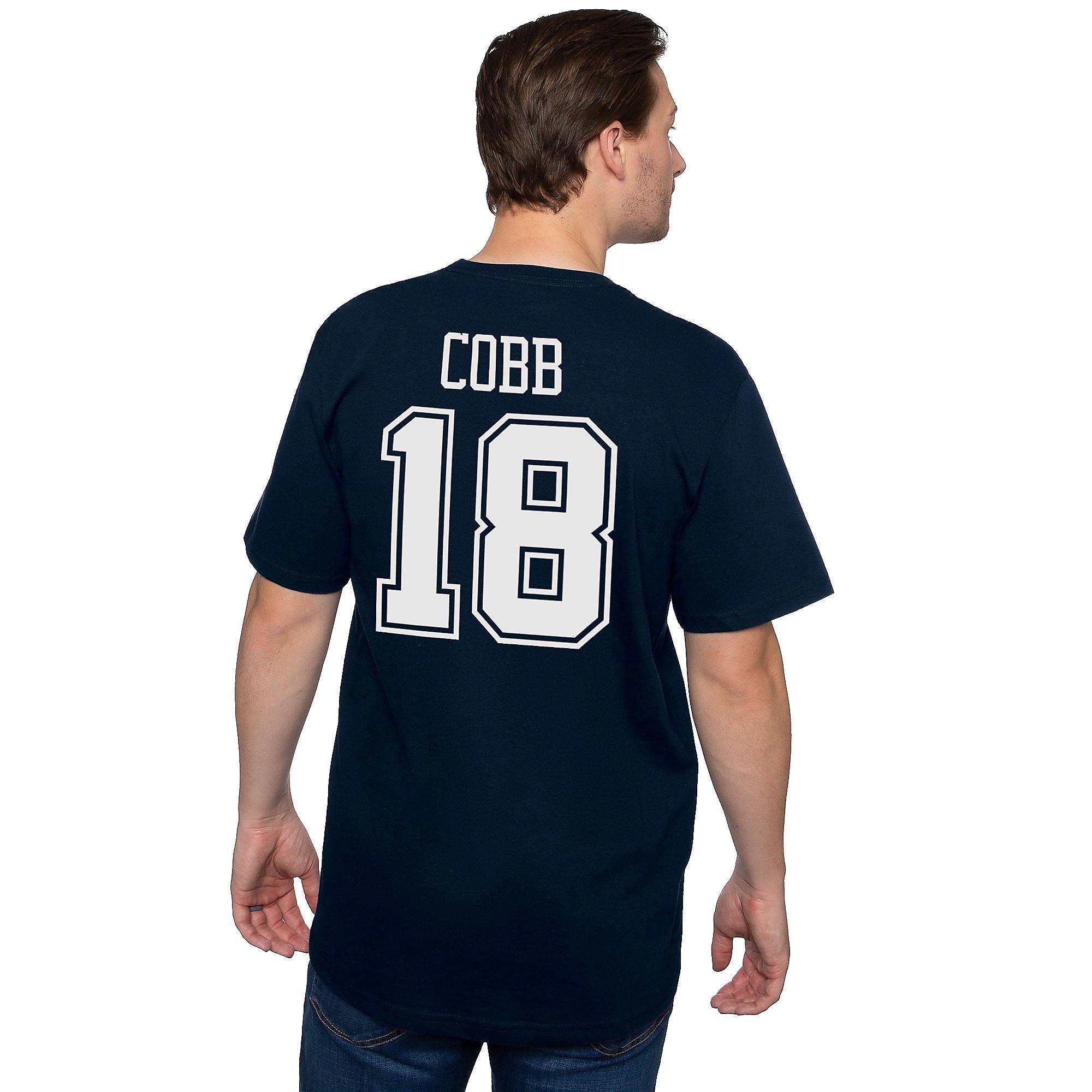 Dallas Cowboys Randall Cobb #18 Authentic Name and Number T-Shirt ...