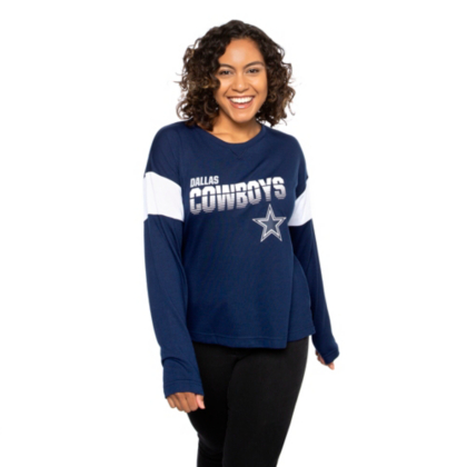 dallas cowboys long sleeve shirt for women