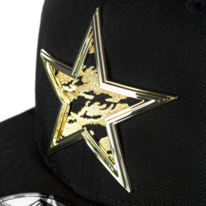 KTZ Dallas Cowboys O'gold 9fifty Snapback Cap in Black for Men