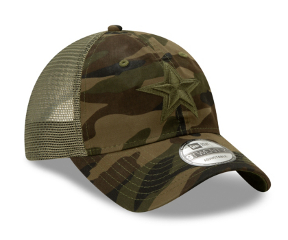 camouflage dallas cowboys hat