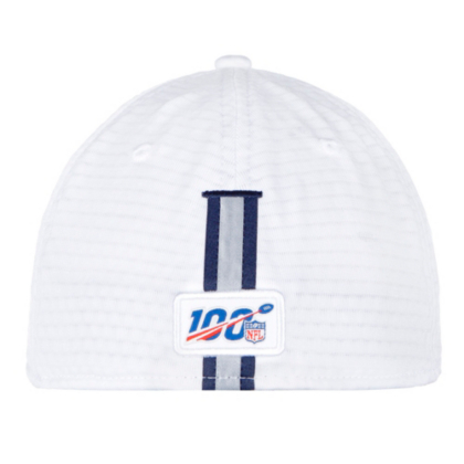 dallas cowboys new era mens white training 39thirty cap