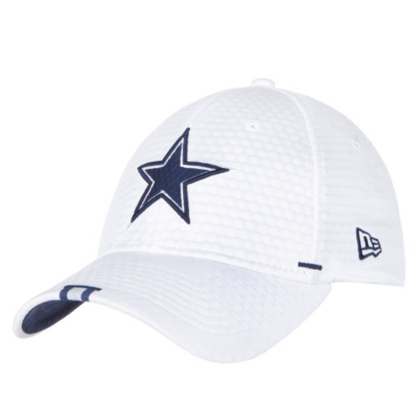 white on white dallas cowboys hat