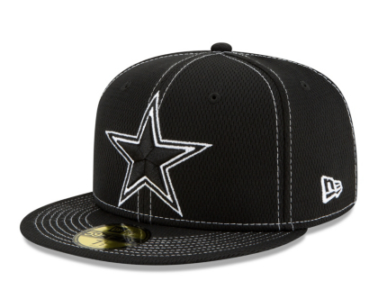black on black dallas cowboys hat