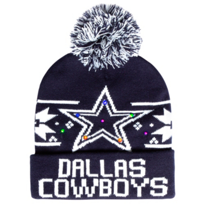 dallas cowboys light up sweater