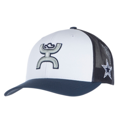 HOOEY DALLAS COWBOYS NAVY WHITE - HATS CAP - 7086T-WH