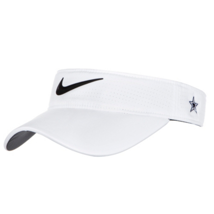 white nike visor womens