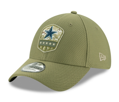 dallas cowboys salute to service hat