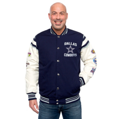 cowboys varsity letterman jacket