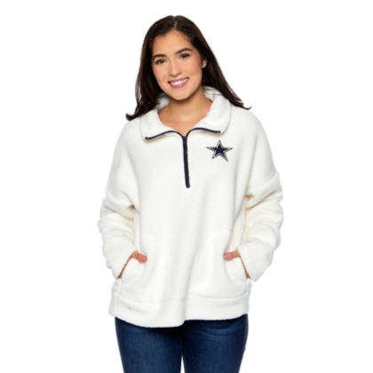 dallas cowboys women's zip hoodie