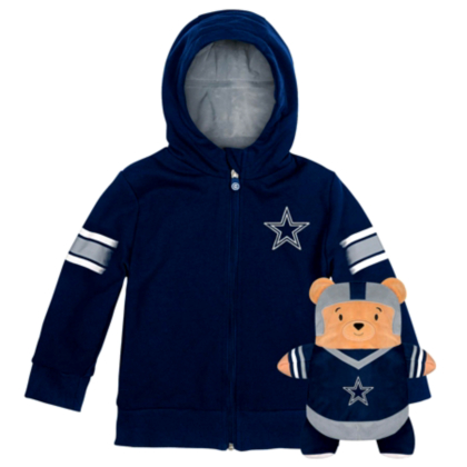 dallas cowboys youth zip up hoodie