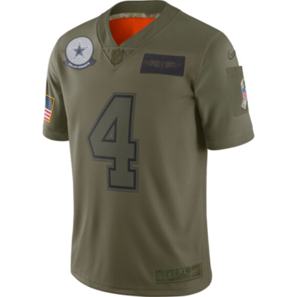 prescott salute to service jersey