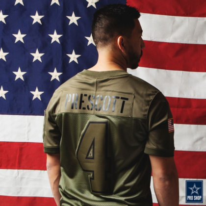 dak prescott salute to service jersey